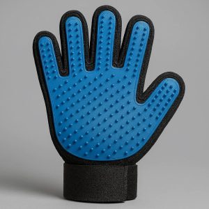 20 Extra Grip Deshedding Glove for Large Dogs and Thick Coats